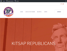 Tablet Screenshot of kitsaprepublicans.com